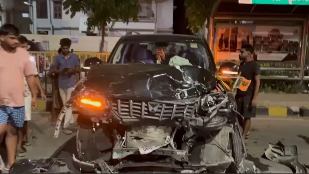 पटना में स्कॉर्पियो ने पुलिसकर्मियों को रौंदा, कार पर लगा था BJP का झंडा, महिला कांस्टेबल की मौत… दो घायल