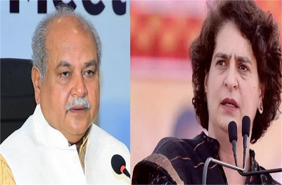 नरेंद्र सिंह तोमर की सीट पर प्रियंका गांधी का प्रोजेक्ट, कम मार्जिन से हारी सीटों के लिए नया प्लान