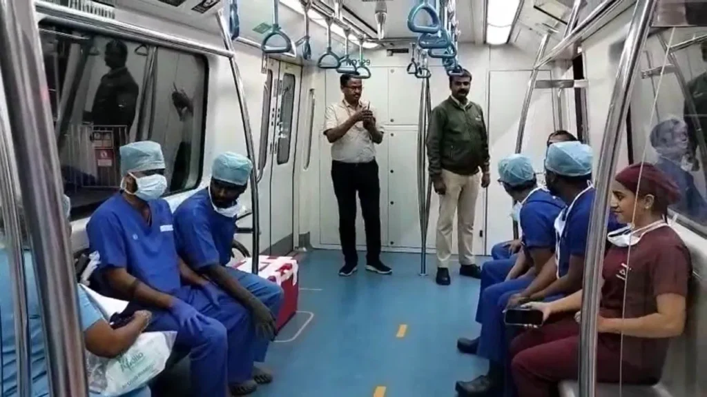 बेंगलुरु: जान बचाने के लिए दिल लेकर दौड़े डॉक्टर, मेट्रो से 20 मिनट में पहुंचे अस्पताल