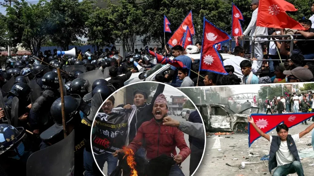 नेपाल में प्रदर्शनकारियों का आतंक, पूर्व पीएम की पत्नी को जिंदा जलाया
