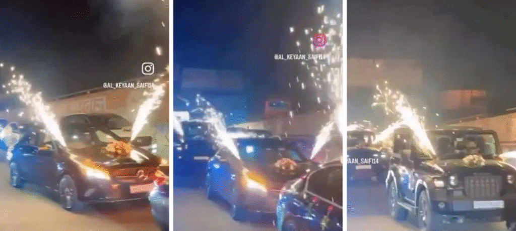 मुरादाबाद अग्निकांड: परी होटल में आग लगने की वजह बनी शादी की आतिशबाजी! वायरल वीडियो से मचा हड़कंप