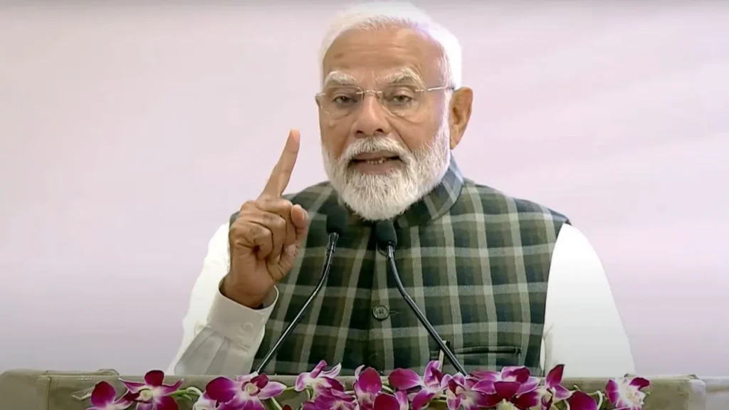 जंगलराज के ख़िलाफ़ ‘समृद्ध बिहार’ का संकल्प! PM मोदी बोले- यह चुनाव राज्य की दिशा तय करेगा
