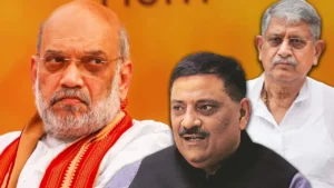 बिहार में मंत्रालयों की खींचतान! अमित शाह के साथ नीतीश के दो भरोसेमंद नेताओं की 3 घंटे लंबी बैठक, क्या सुलझ गया विवाद?