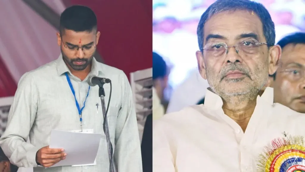 RLM चीफ के बेटे को मंत्री बनाने पर बिहार में हड़कंप! नेताओं के सामूहिक इस्तीफे ने खड़े किए कई सवाल, क्या टूट जाएगी पार्टी?