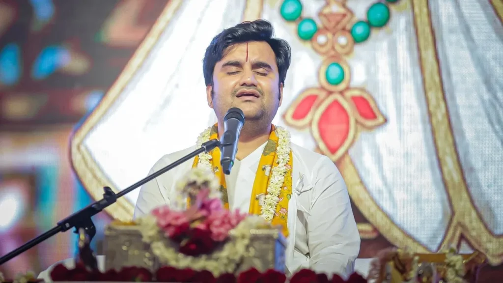 जयमाला के बाद आज सात फेरे: प्रसिद्ध कथावाचक इंद्रेश उपाध्याय और शिप्रा की जयपुर में शादी, धार्मिक और राजनीतिक हस्तियां होंगी शामिल