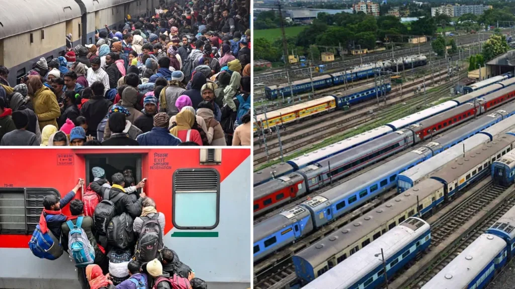 पटरियों पर ‘छोटा भारत’! हर दिन 2.40 करोड़ लोग करते हैं ट्रेन से सफर; जानें रोजाना कितनी हजार ट्रेनें भरती हैं फर्राटा