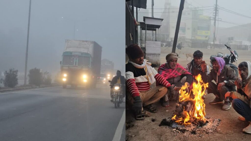 छिंदवाड़ा में बर्फ में तब्दील हो रहा पानी, मुरैना में ठिठुरे लोग, 1 से 8वीं तक के स्कूलों में हुई छुट्टी.