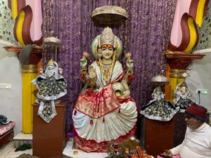 श्री महालक्ष्मी मंदिर का 21वां पाटोत्सव धूमधाम से संपन्न, 108 दीपों से जगमगाया मंदिर