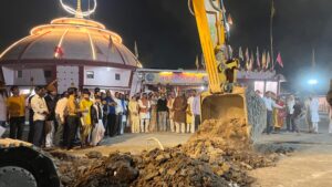 खंडवा में शुरू हुआ दादाजी धूनीवाले महाराज के भव्य मंदिर का निर्माण, जानें क्या होगी खासियत