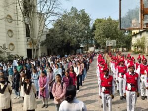 National Voters Day: खंडवा के नीलकंठेश्वर कॉलेज में ‘मेरा भारत मेरा वोट’ कार्यक्रम, छात्रों ने ली मतदाता शपथ