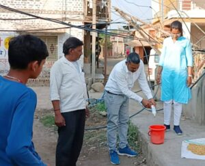 पंधाना के गांवों में PHE विभाग ने किया जल परीक्षण, स्कूल और आंगनवाड़ियों में पानी की शुद्धता जांची