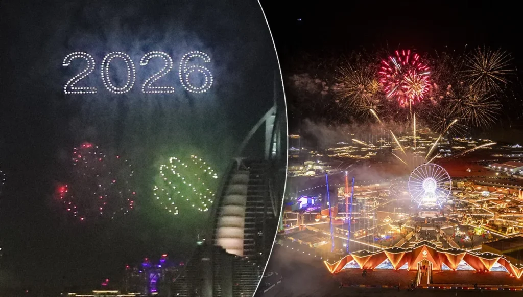 “आसमान में रचा इतिहास”: दुबई में 6,500 ड्रोन्स ने बनाया वर्ल्ड रिकॉर्ड, 2026 के स्वागत में थमी दुनिया की सांसें
