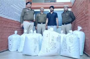 पुलिस को मिली बड़ी सफलता: स्कॉर्पियो के गुप्त खानों में भरा था नशा! नाकाबंदी देख भागने की कोशिश कर रहा तस्कर धराया