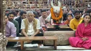 बाबा महाकाल की शरण में उपराष्ट्रपति जगदीप धनखड़, बोले- ‘दर्शन मात्र से मिटता है अहंकार’