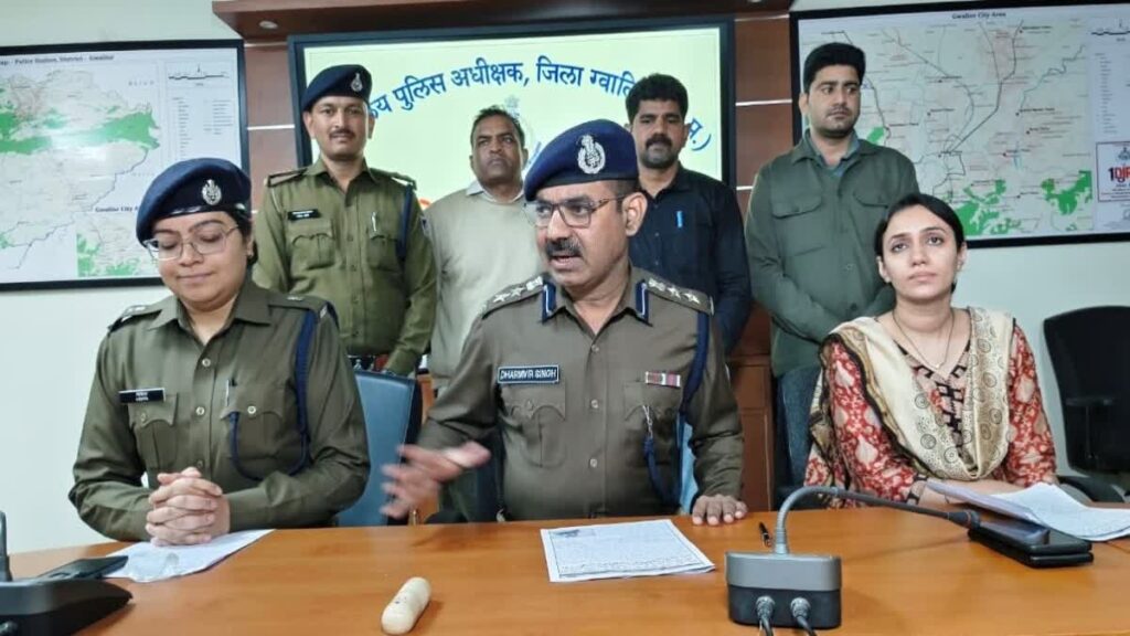 ग्वालियर में खौफ का नया ‘फैशन’! टशन दिखाने के लिए बरैठा टोल प्लाजा पर की ताबड़तोड़ फायरिंग