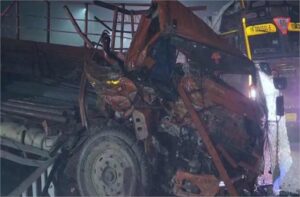 Karnal NH Accident: करनाल नेशनल हाईवे पर केंटर और केमिकल टैंकर की भीषण टक्कर, हादसे में 3 लोग गंभीर रूप से घायल