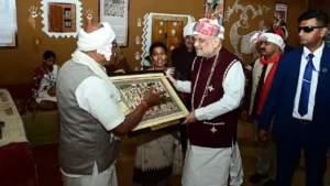 Bastar Pandum: आदिवासी प्रदर्शनी देख मंत्रमुग्ध हुए अमित शाह, बस्तर पंडुम के विजेताओं को किया सम्मानित