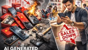 चाइनीज मोबाइल से भारतीयों का मोहभंग! पहली बार धड़ाम हुई सेल, इन ब्रांड्स को लगा झटका