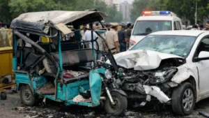 Janakpuri Road Accident News: दिल्ली के जनकपुरी में सड़क हादसे में बच्ची की मौत, समय पर मदद न मिलने से नानी का फूटा गुस्सा