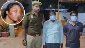 Crime News: गले पर चाकू और बेटी पर छोड़ा कुत्ता, मां को बचाने थाने पहुंची मासूम बच्ची; पुलिस ने ऐसे किया रेस्क्यू