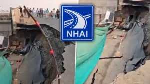 Jabalpur News: जबलपुर के पास नेशनल हाईवे के पुल का हिस्सा ढहा, NHAI ने पल्ला झाड़ा; कहा- यह हमारे अधीन नहीं