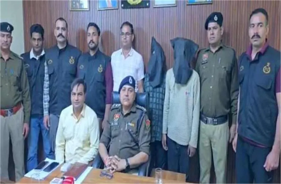 पलवल: थंथरी गांव लूटकांड का पर्दाफाश; एनकाउंटर के बाद यूपी के 4 शातिर बदमाश गिरफ्तार