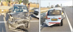 Nuh Expressway Accident News: नूंह एक्सप्रेसवे पर भीषण सड़क हादसा; पंक्चर खड़ी कार में दूसरी कार ने मारी टक्कर, दंपति की मौत