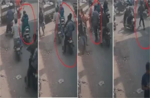 सरेराह गुंडागर्दी! बाइक सवार बदमाशों ने बुजुर्ग महिला को बीच सड़क लूटा; दिनदहाड़े वारदात से दहला इलाका, पुलिस के हाथ अब तक खाली