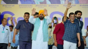 Arvind Kejriwal in Amreli: ‘पंजाब की तरह गुजरात में भी लाएंगे खुशहाली’, जनसभा में सरकार पर बरसे केजरीवाल और मान