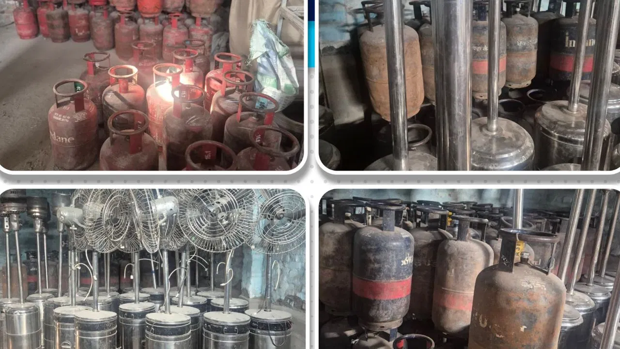 दिल्ली में गैस माफिया पर ‘सर्जिकल स्ट्राइक’! 223 LPG सिलेंडर बरामद, पुलिस ने कालाबाजारी के बड़े खेल का किया भंडाफोड़; 2 गिरफ्तार