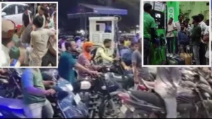 MP में पेट्रोल-डीजल के लिए ‘महायुद्ध’! किल्लत की अफवाह से पंपों पर चले लात-घूंसे; कहीं लगा ‘स्टॉक खत्म’ का बोर्ड, तो कहीं तैनात हुई पुलिस