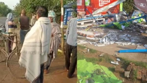 Saharanpur News: सहारनपुर में आंधी-तूफान का तांडव, भरभराकर गिरा टिनशेड; मलबे में दबने से दो लोगों की दर्दनाक मौत, कई घायल