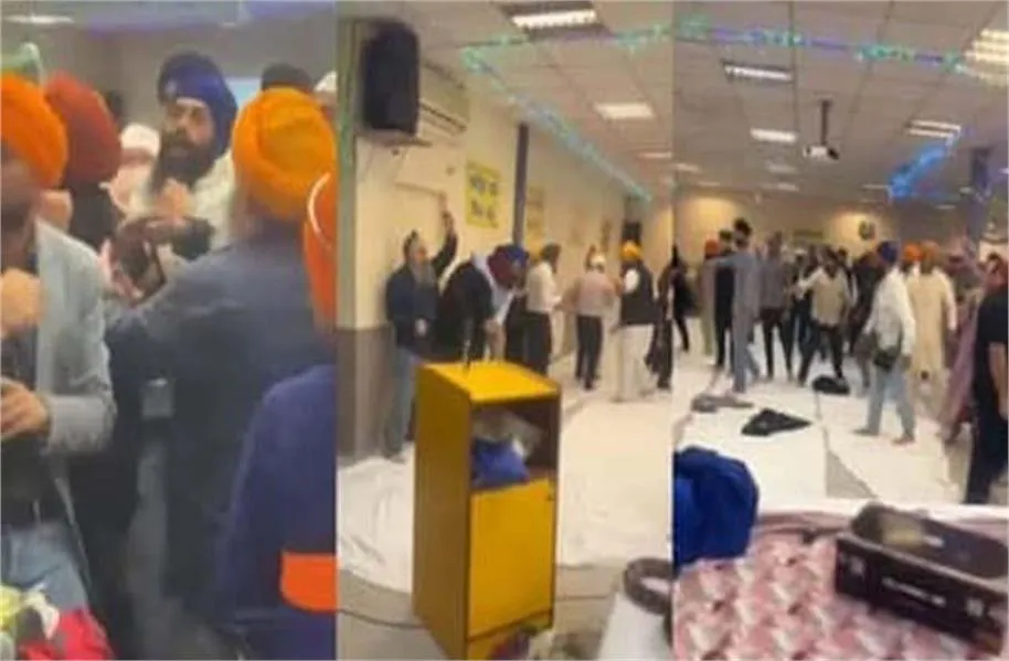 Germany Gurdwara Clash: जर्मनी के गुरुद्वारे में सिखों के दो गुटों में खूनी संघर्ष, बीच सड़क उतरीं पगड़ियां; कई लोग घायल
