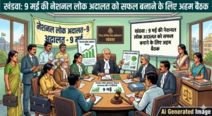 खंडवा: 9 मई की नेशनल लोक अदालत को सफल बनाने के लिए अहम बैठक