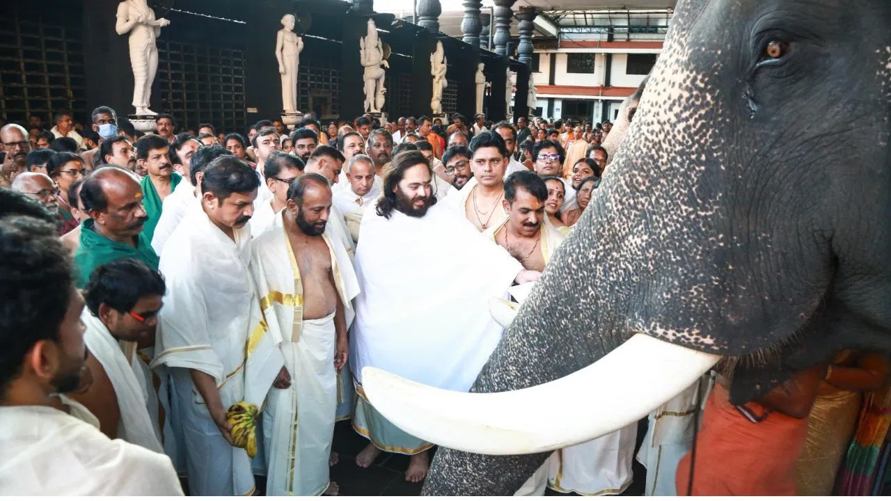 Anant Ambani Guruvayur Visit: अनंत अंबानी ने गुरुवायुर मंदिर में किया करोड़ों का दान, हाथियों के लिए बनेगा अस्पताल; वंतारा (Vantara) के तहत बड़ी पहल
