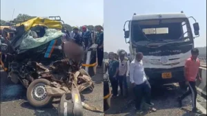 Maharashtra Accident: महाराष्ट्र में भीषण सड़क हादसा, सीमेंट मिक्सर ने कार को मारी टक्कर; 10 लोगों की मौके पर ही मौत