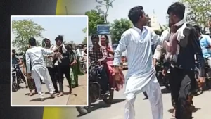 Jabalpur Crime: डीजे विवाद में युवक की बर्बरता, जूतों-चप्पलों की माला पहनाकर सरेआम घुमाया; वीडियो वायरल होने के बाद पुलिस एक्शन