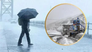 Weather Update: दिल्ली में बारिश का ‘येलो अलर्ट’, पहाड़ों पर भारी बर्फबारी; पश्चिमी विक्षोभ ने बिगाड़ा 10 राज्यों का मौसम
