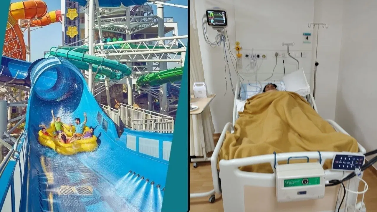 Pune Water Park Accident: पुणे के वॉटर पार्क में मचा हड़कंप! स्लाइड से गिरकर महिला की रीढ़ की हड्डी टूटी, जिंदगी भर का मिला दर्द
