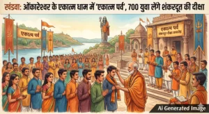 खंडवा: ओंकारेश्वर के एकात्म धाम में ‘एकात्म पर्व’, 700 युवा लेंगे शंकरदूत की दीक्षा