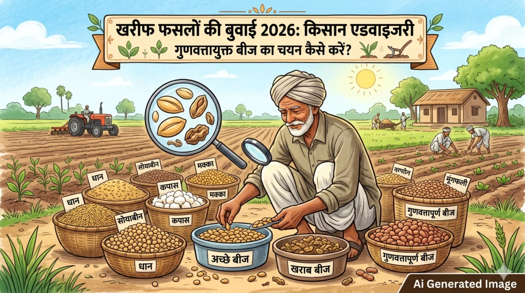 Kharif Crop Sowing 2026: खरीफ फसलों की बुवाई से पहले किसानों के लिए एडवाइजरी, ऐसे करें गुणवत्तायुक्त बीज का चयन