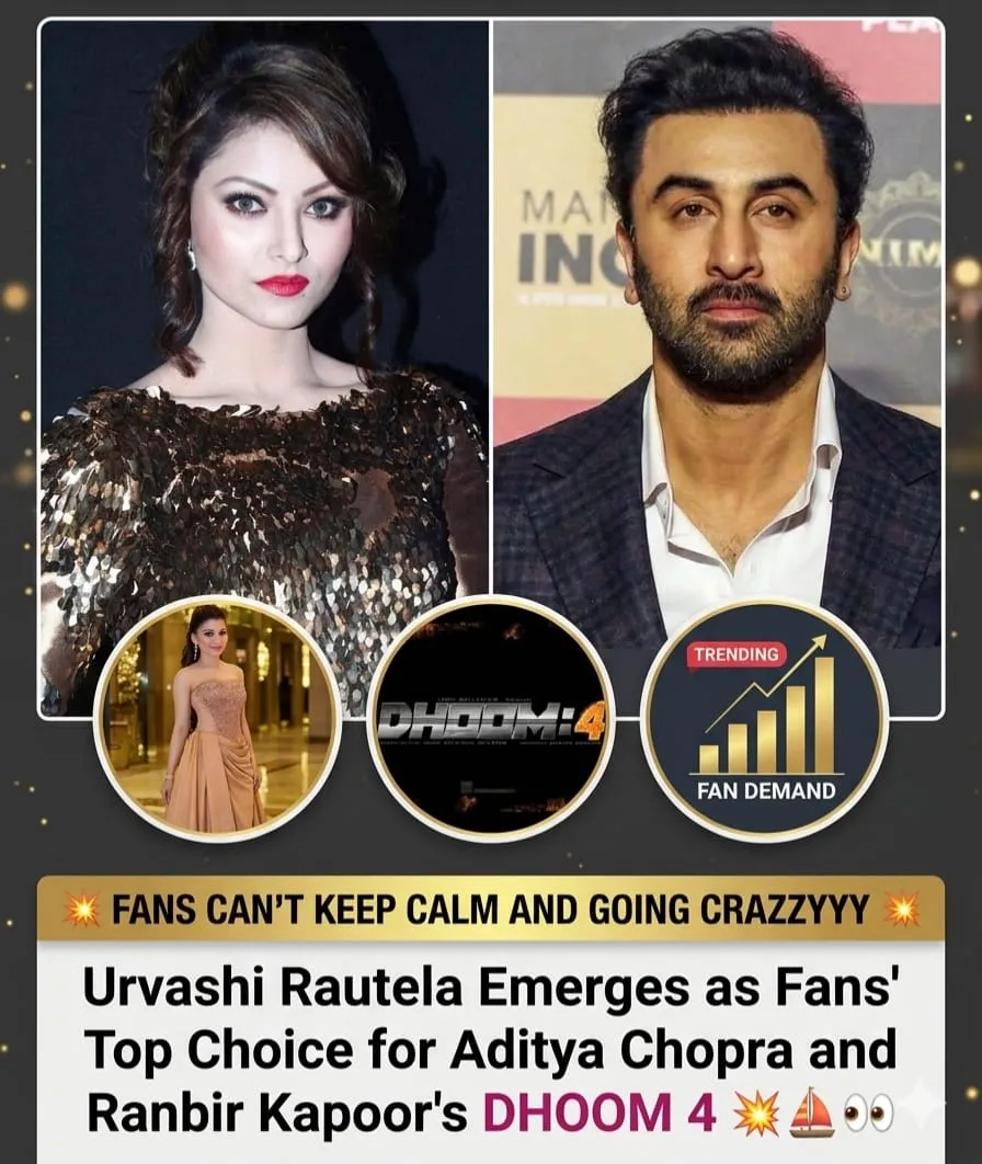 Dhoom 4 Cast: रणबीर कपूर के साथ ‘धूम 4’ में नजर आएंगी उर्वशी रौतेला? सोशल मीडिया पर तेज हुई चर्चा