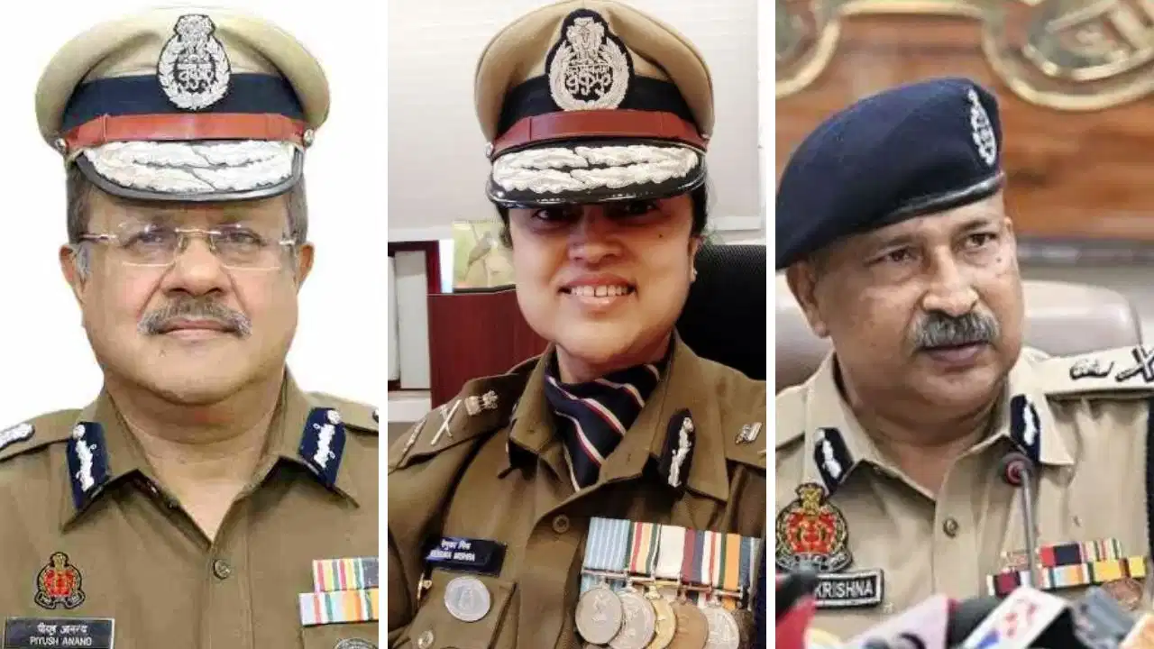 UP Police DGP Appointment: चार साल बाद खत्म होगा कार्यवाहक दौर; राजीव कृष्ण, पीयूष आनंद और रेणुका मिश्रा में कौन बनेगा यूपी का पुलिस प्रमुख?