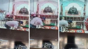Pune Temple Theft: पुणे में अनोखा चोर; तुलजाभवानी मंदिर में पहले देवी मां से मांगी माफी, फिर उड़ाया 1 किलो चांदी का मुकुट