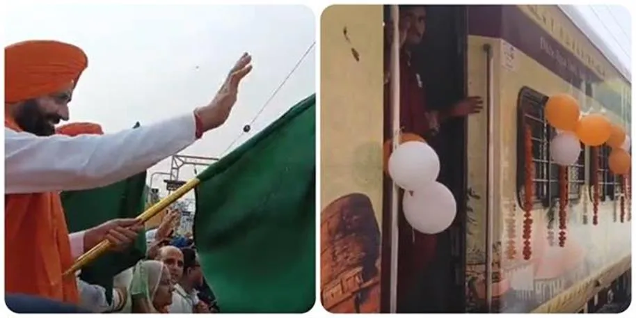 Haryana News: सीएम सैनी ने कुरुक्षेत्र से विशेष ट्रेन को दिखाई हरी झंडी; नांदेड़ साहिब के लिए 800 श्रद्धालु रवाना
