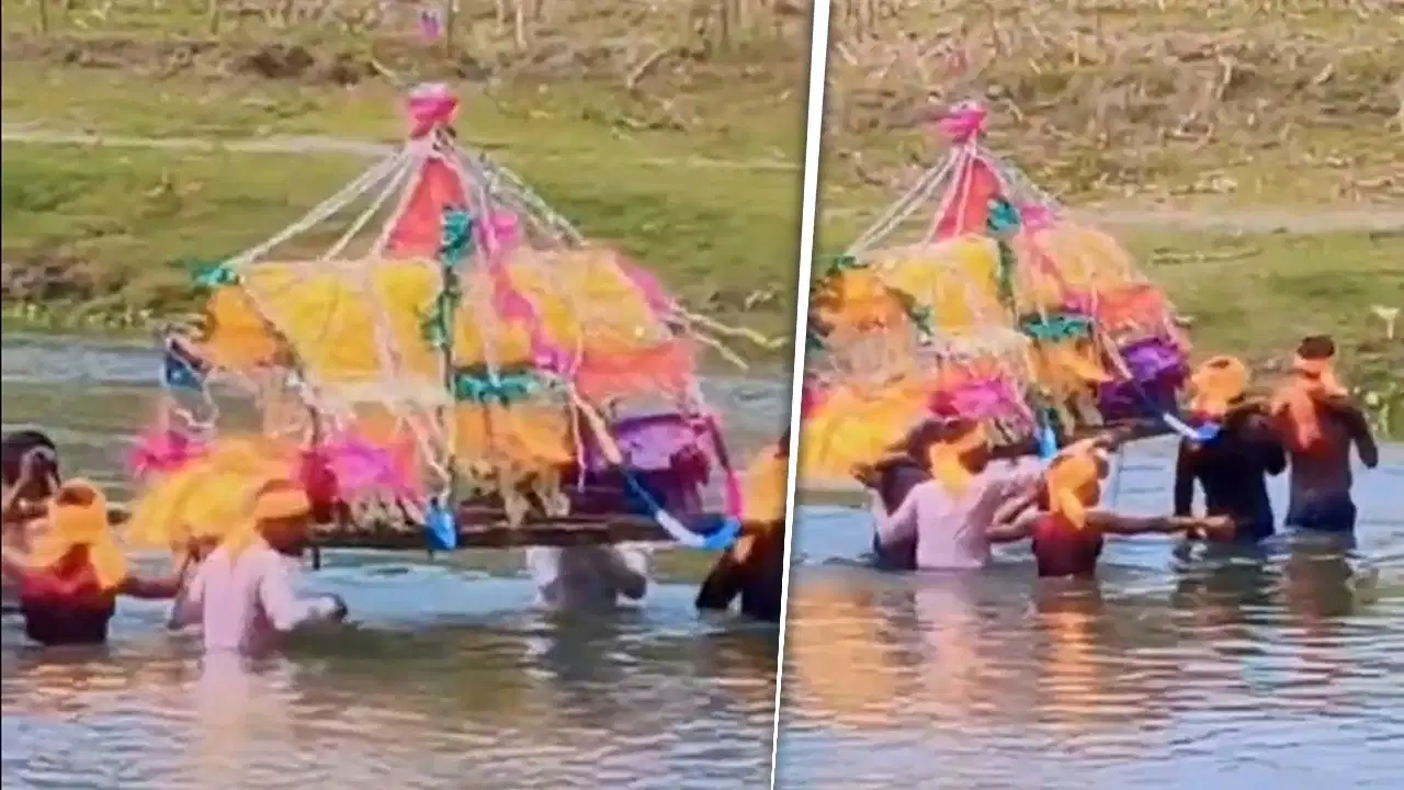 Katihar News: कटिहार में शव के साथ ग्रामीणों का संघर्ष; कमला नदी पार कर करना पड़ा अंतिम संस्कार