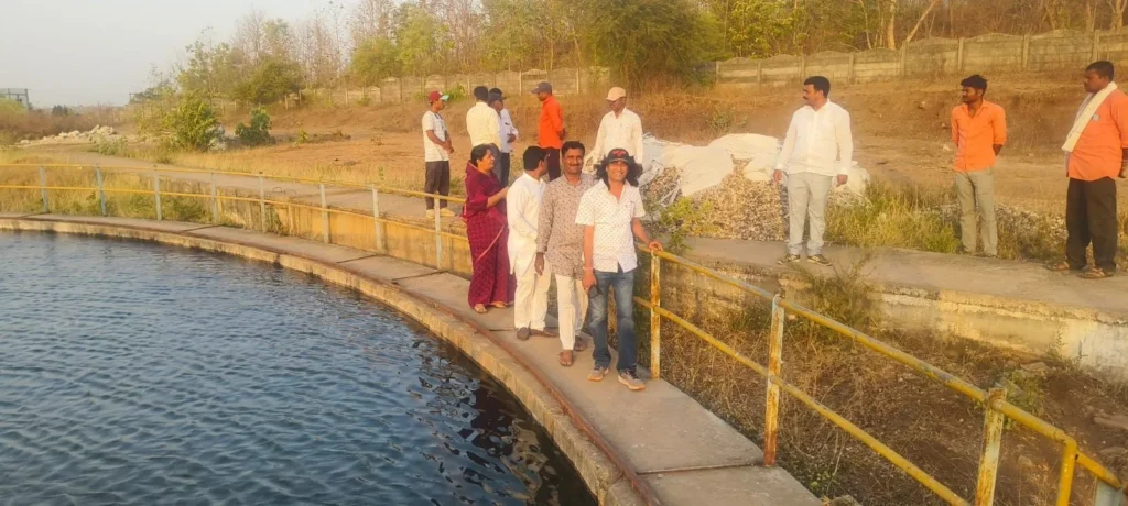 महापौर और निगमायुक्त ने किया चारखेड़ा वाटर ट्रीटमेंट प्लांट का निरीक्षण, दिए आवश्यक निर्देश