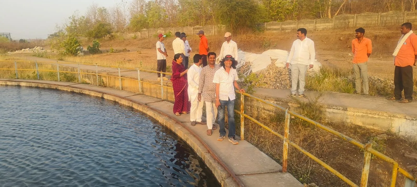 महापौर और निगमायुक्त ने किया चारखेड़ा वाटर ट्रीटमेंट प्लांट का निरीक्षण, दिए आवश्यक निर्देश