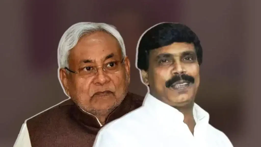 Bihar Politics JDU Row: जेडीयू में बड़ा घमासान; आनंद मोहन का नीतीश कुमार पर हमला—’थैली पहुंचाने वाले ही बनते हैं मंत्री’