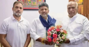 Political Developments in Karnataka: सिद्धारमैया का इस्तीफा स्वीकार, डी.के. शिवकुमार बने CLP नेता; मंत्रिमंडल गठन की कवायद तेज
